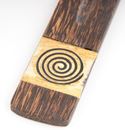 Immagine di Spirale - Halter aus Palmholz