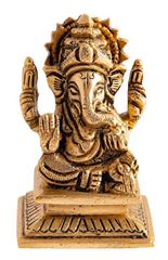 Immagine di Ganesha aus Messing, 7 cm
