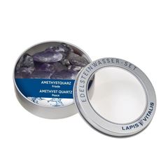 Picture of Wassersteine in Geschenkdose - Amethyst