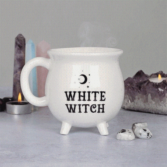 Bild von Hexenkessel-Tasse White Witch