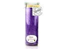 Image sur Big-Jumbo Lavendel-Lemongrass Duftkerze im Glas in violett