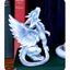 Image de Kleiner Silber-Drache, ca. 11 cm