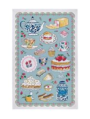 Picture of Afternoon Tea Cotton Tea Towel - Ulster Weavers
