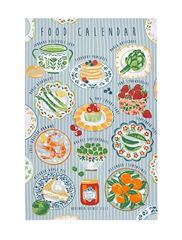 Picture of Food Calendar Cotton Tea Towel - Ulster Weavers