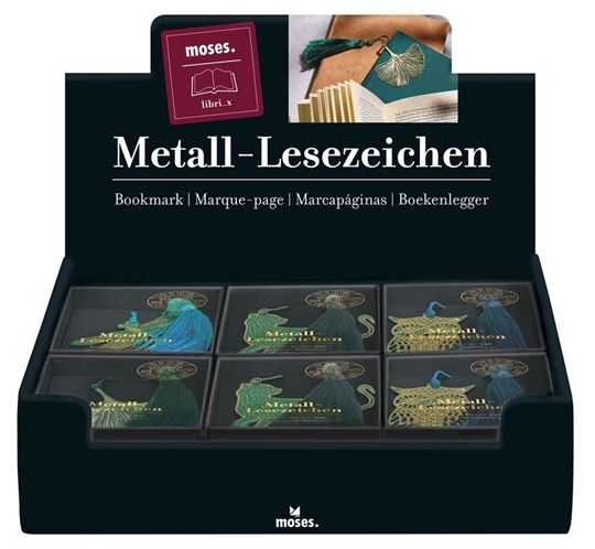 Bild von Display moses. libri_x Metall-Lesezeichen