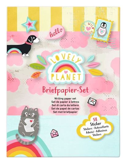 Bild von Lovely Planet Briefpapier-Set, VE-4