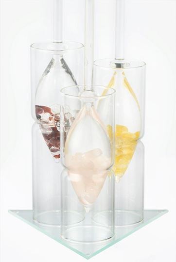 Image sur VitaJuwel Halter 3 fach (Glas)
