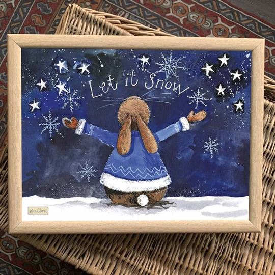Bild von LET IT SNOW CHRISTMAS LAPTRAYS
