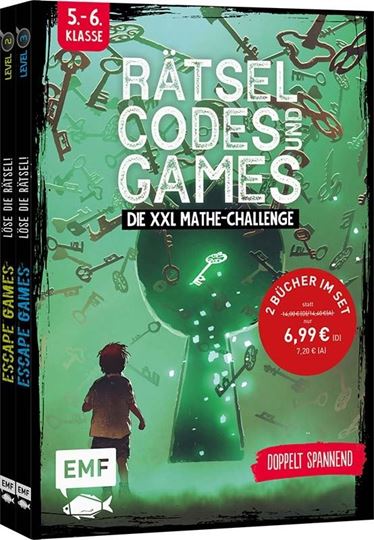 Immagine di Monhard M: Rätsel, Codes und Games – DieXXL Mathe-Challenge für die 5. und 6. K