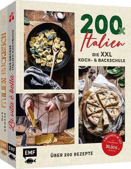 Image sur Mattner-Shahi S: 200 x Italien – Die XXLKoch- und Backschule