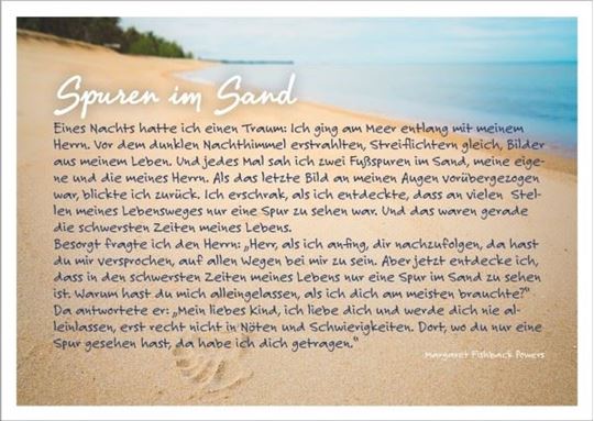 Image sur Spuren im Sand 10 Ex.