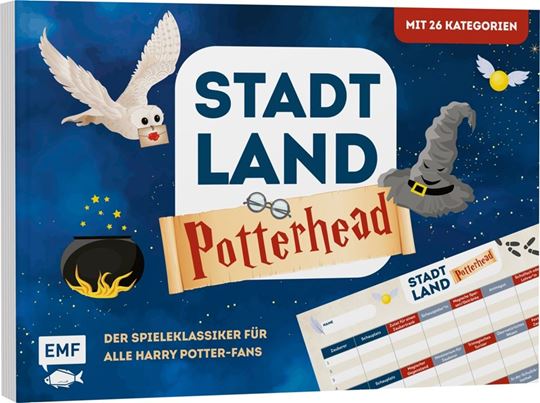 Immagine di Stadt, Land, ... Das inoffizielle Spielfür Potter-Fans – Der Quiz-Block für all