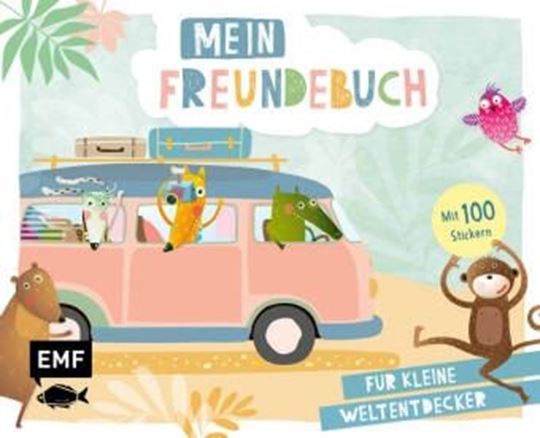 Picture of Mein Freundebuch – Mit über 100 Stickernfür kleine Weltentdecker