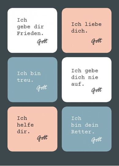 Image sur Brunnen Sticker-Karte Ich gebe dirFrieden 1 Ex.