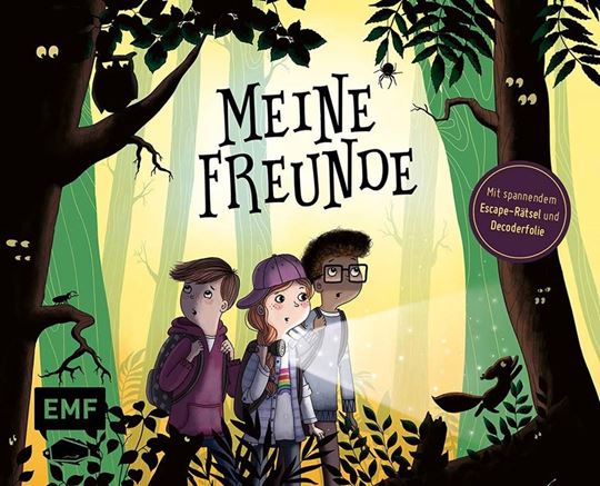 Bild von Meine Freunde – Das Freundebuch mitschaurig-spannendem Escape-Rätsel