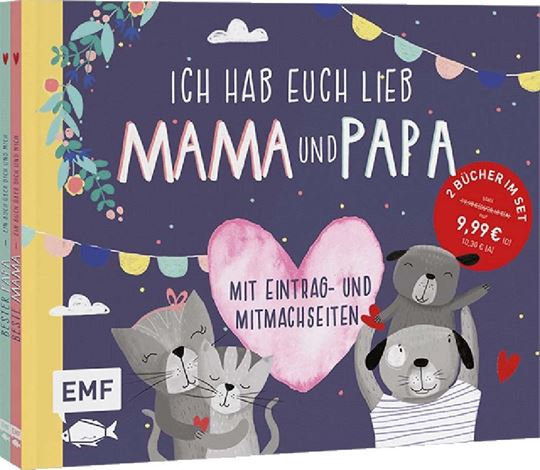 Image sur Ich hab euch lieb, Mama und Papa! | Dasperfekte Geschenk für perfekte Eltern