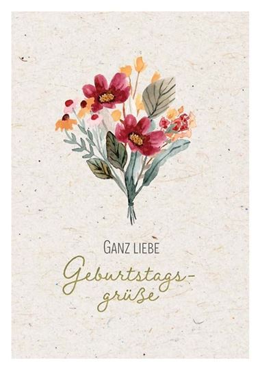 Image sur Ganz liebe Geburtstagsgrüsse