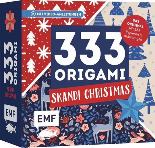 Bild von 333 Origami – Skandi Christmas –Zauberschöne Papiere falten für die Wei