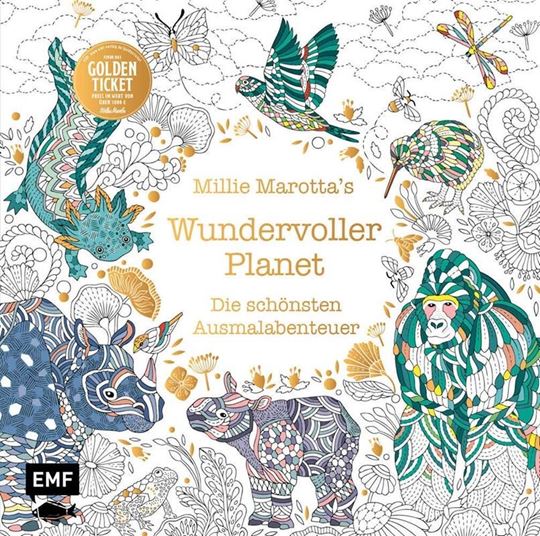 Immagine di Marotta M: Millie Marotta's WundervollerPlanet – Die schönsten Ausmal-Abenteuer