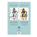 Image sur Dandy de Paris Gravur zum Ausmalen