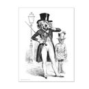 Image sur Dandy de Paris Gravur zum Ausmalen