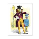 Image sur Dandy de Paris Gravur zum Ausmalen