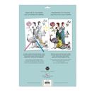 Immagine di Twin sisters Gravur zum Ausmalen