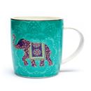 Image sur Set Teetasse Indischer Elefant