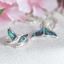 Picture of Silberring mit AbaloneWalflosse 