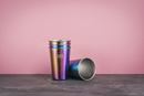 Immagine di soulcup steel UTOPIA Edelstahl-Becher 0.4 l - 4er Pack