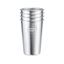 Bild von soulcup steel PLAIN Edelstahlbecher 0.4 l - 4er Pack