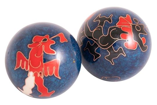 Bild von Klangkugeln 35mm Drache & Phönix