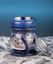 Image de Aromalampe Keltischer Knoten mit SiebSpeckstein blau, 10 cm hoch