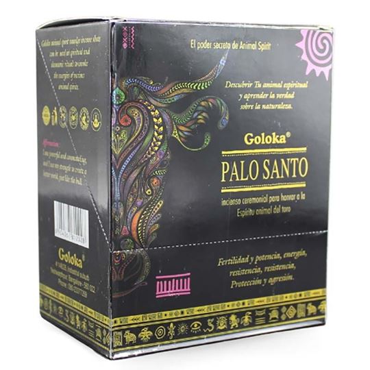 Bild von Goloka Palo Santo Smudged Incense Sticks, 8 Stück