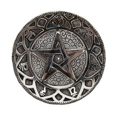 Image de Pentagramm Weissmetallhalter