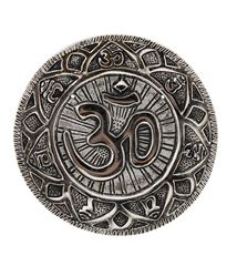 Image de Om mit Mantra Weissmetallhalter