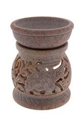 Image de Raja Aromalampe Speckstein