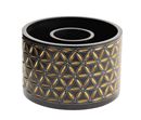 Bild von Smudge Bowl, Blume des Lebens gross Speckstein, handgeschnitzt