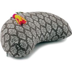 Bild von Meditationskissen Halbmond Raja in Beige-grau von Lotus Design