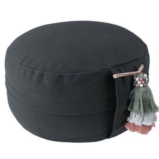 Picture of Yin Yang Meditationskissen in anthrazit von Lotus Design