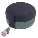 Immagine di Yin Yang Meditationskissen in anthrazit/grün von Lotus Design