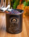 Bild von Räuchergefäss  Buddha mit Edelstahlschüsselchen.Eisen