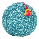 Bild von Meditationskissen Zafu Raja Höhe 15 cm in Türkis von Lotus Design