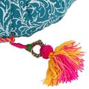 Bild von Meditationskissen Zafu Raja Höhe 15 cm in Türkis von Lotus Design