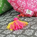 Immagine di Meditationskissen Zafu Raja Höhe 15 cm in Pink von Lotus Design