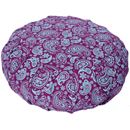 Image sur Meditationskissen PAISLEY-ZAFU, lila Ø 30 x 15 cm
