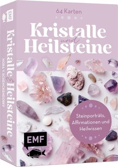 Image sur v. Schenckendorff N: Kartenbox: Die Kraft der Kristalle und Heilsteine