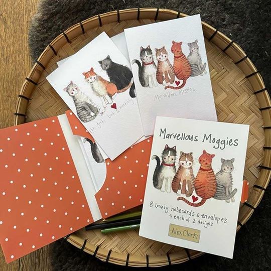 Image sur MARVELLOUS MOGGIES BOXED NOTECARDS