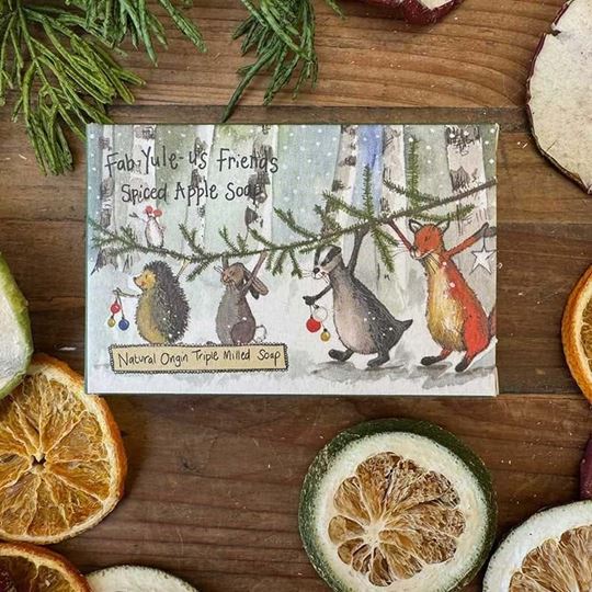 Picture of SOAP FAB-YULE-US FRIENDS - SPICED APPLE