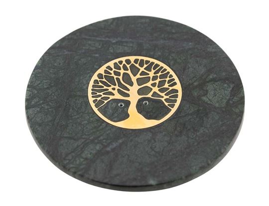 Bild von Yggdrasil Halter grüner Marmor
